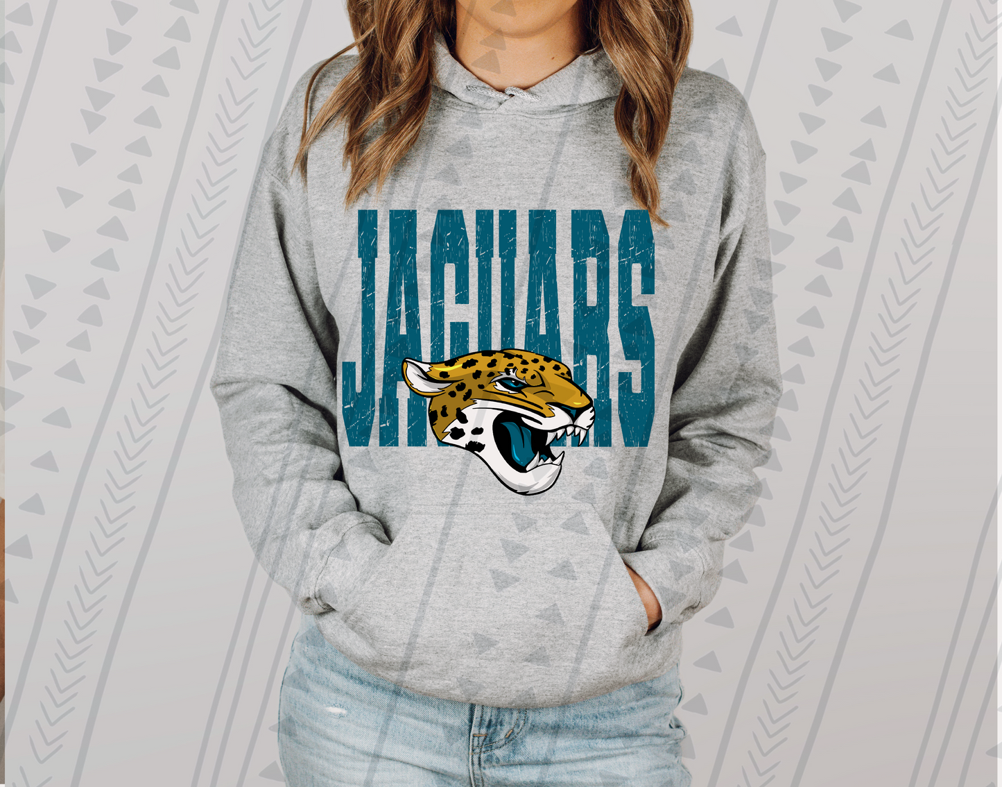 Simple Distressed NFL (All 32 Teams) DTF Transfer