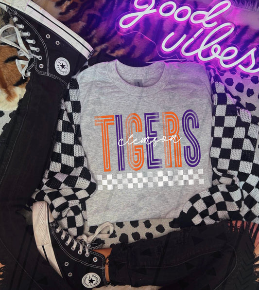 Retro College Teams DTF Transfer