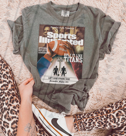 Titans Sports Illus DTF Transfer