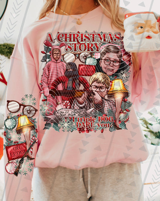 Christmas Story - Triple Dog Dare You DTF Transfer