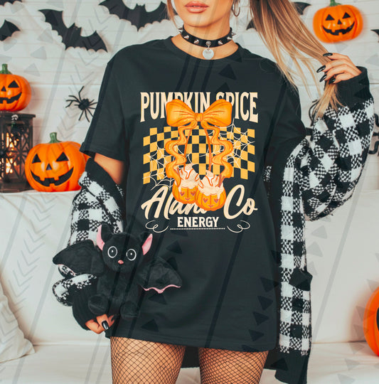 Pumpkin Spice Alani Co DTF Transfer