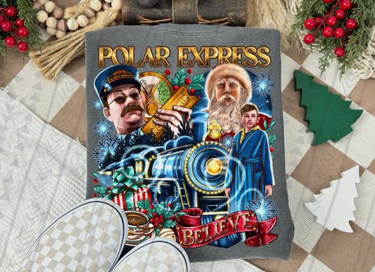 Polar Express Believe DTF Transfer