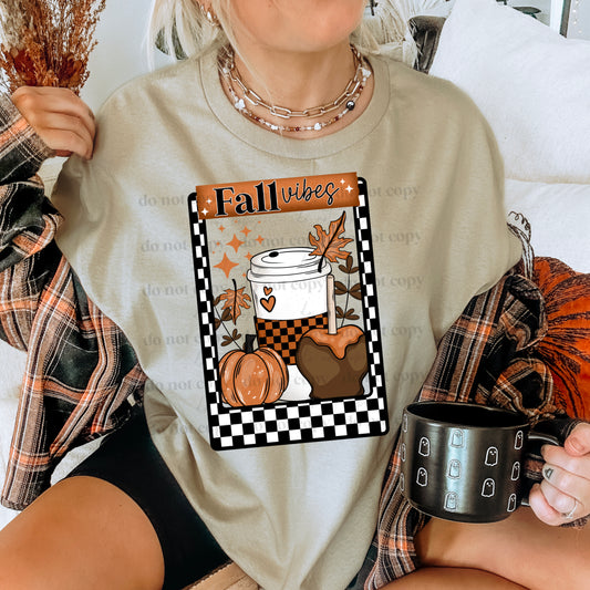 Fall Vibes Tarot DTF Transfer