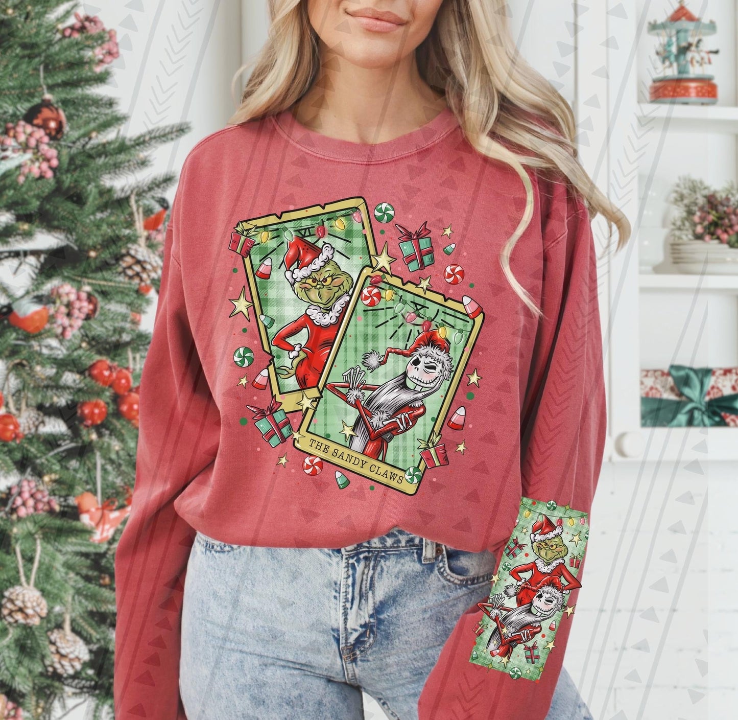 Sandy Claws Tarot DTF Transfer
