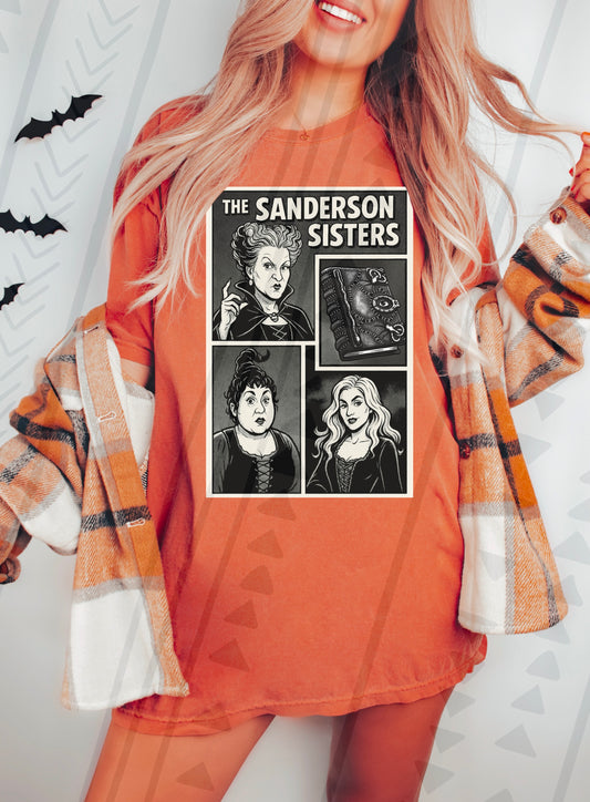 Sanderson Comic DTF Transfer