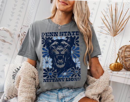 Groovy Nittany DTF Transfer