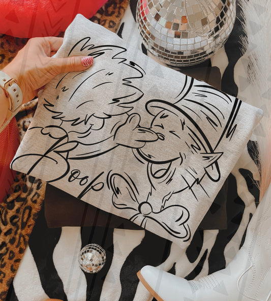 Boop Cat/Thing DTF Transfer