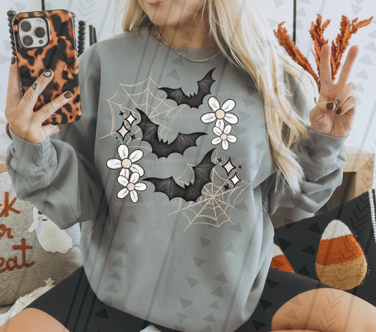 Daisy Bats DTF Transfer