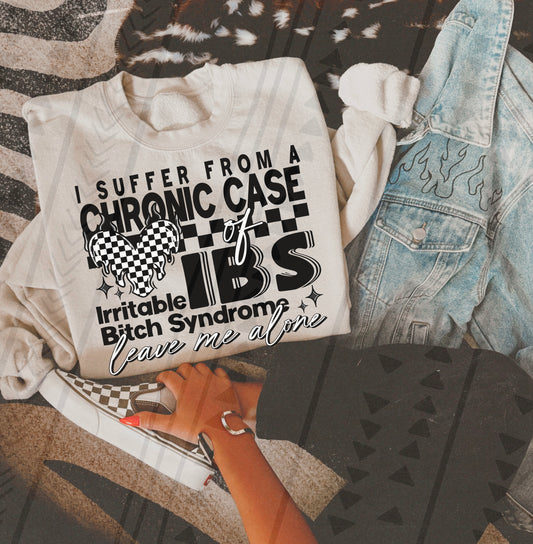 Chronic Case of IBS DTF Transfer