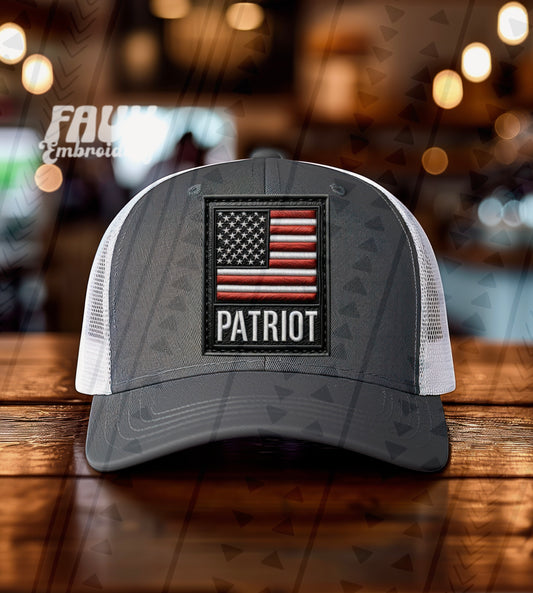 Patriot Hat DTF Transfer
