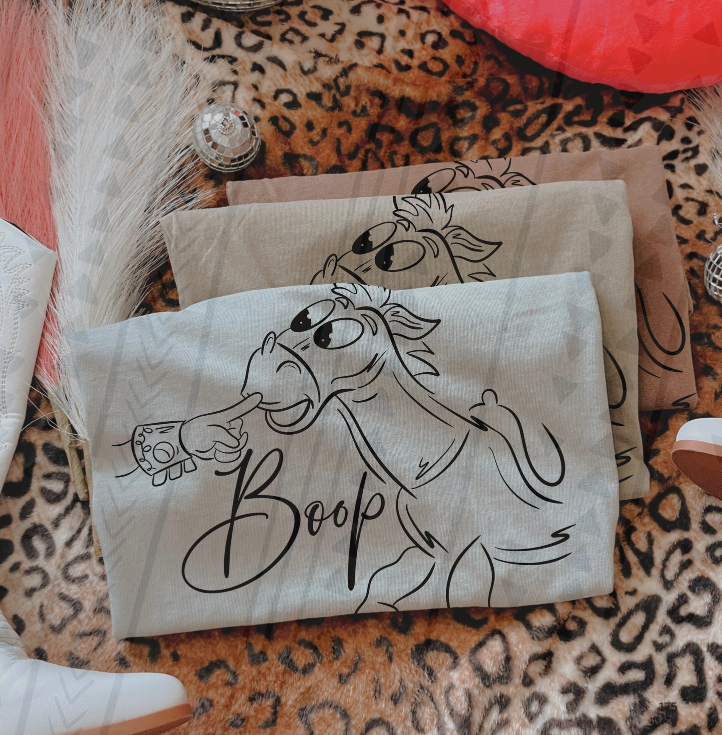 Boop Bullseye DTF Transfer