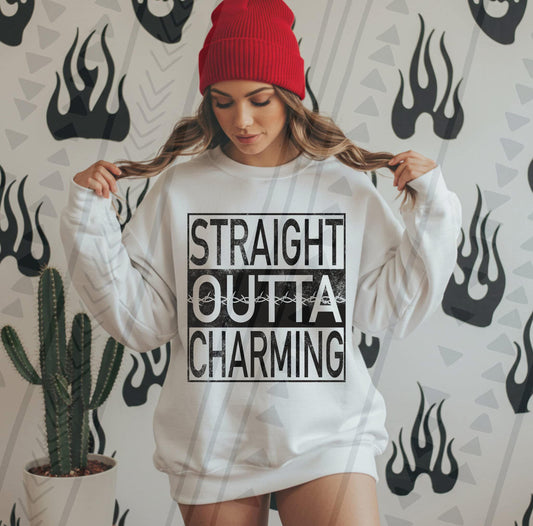 Straight Outta Charming SOA DTF Transfer