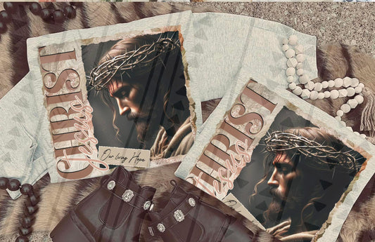 Our Living Hope DTF Transfer