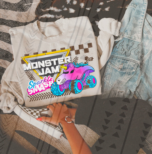 Monster Jam DTF Transfer