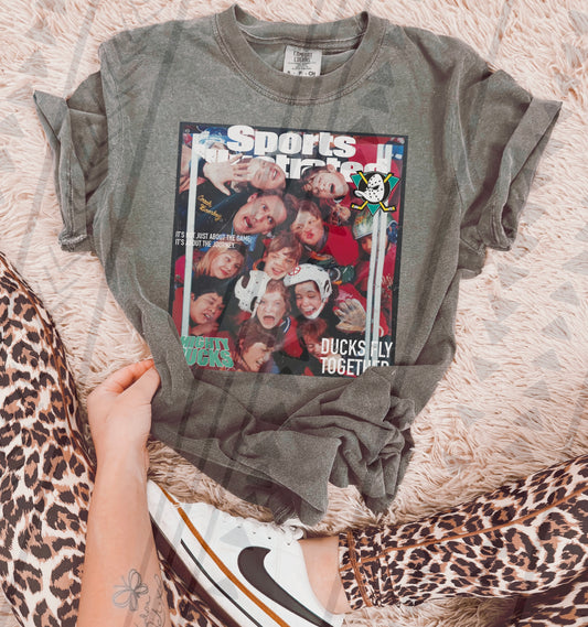 Mighty Ducks Sports Illus DTF Transfer