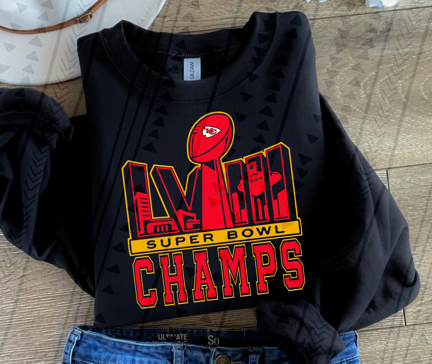 Chiefs LVIII Champs DTF Transfer