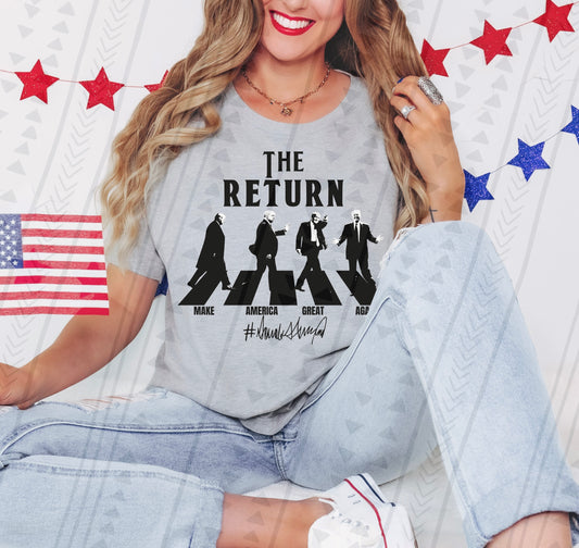 The Return Trump DTF Transfer