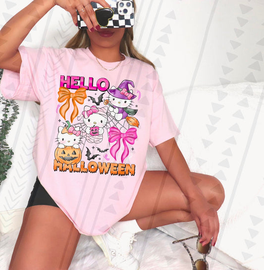 Hello Halloween DTF Transfer