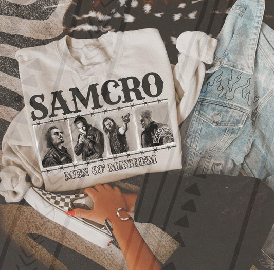 Men of Mayhem DTF Transfer