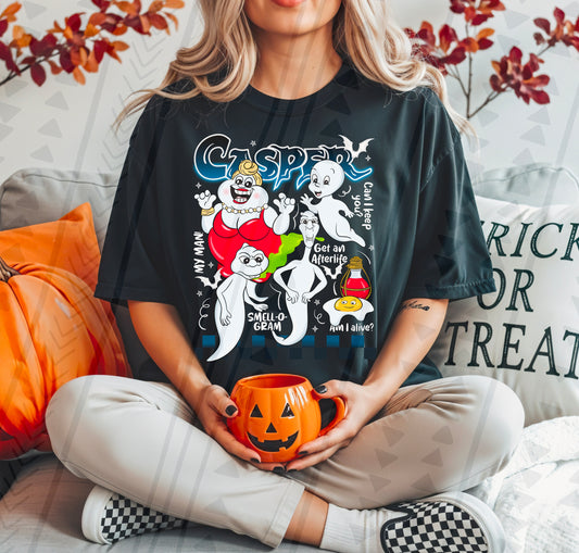 Friendly Ghost Collage DTF Transfer