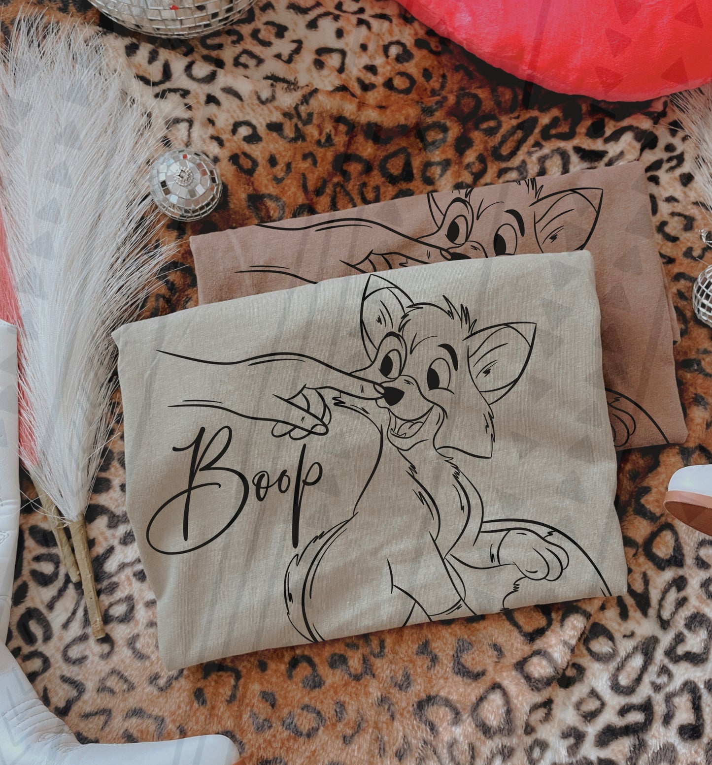 Boop Fox DTF Transfer