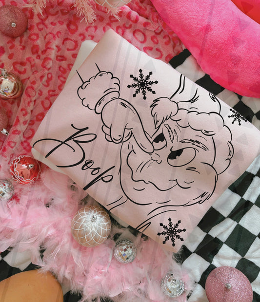 Boop Grinch DTF Transfer