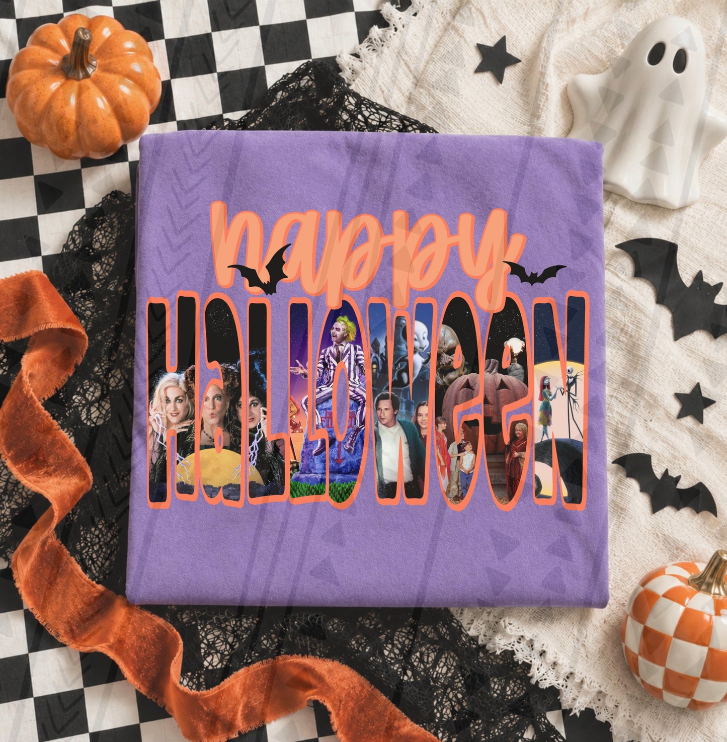 Happy Halloween Classics DTF Transfer