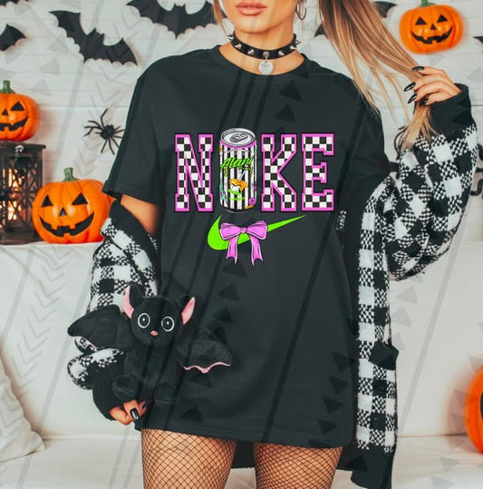 Witches Brew Beetlejuice Swoosh DTF Transfer