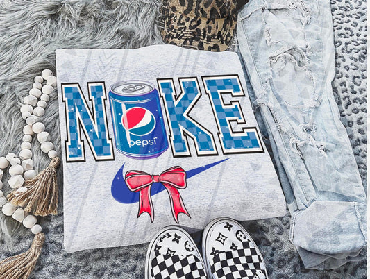 Pepsi Swoosh DTF Transfer