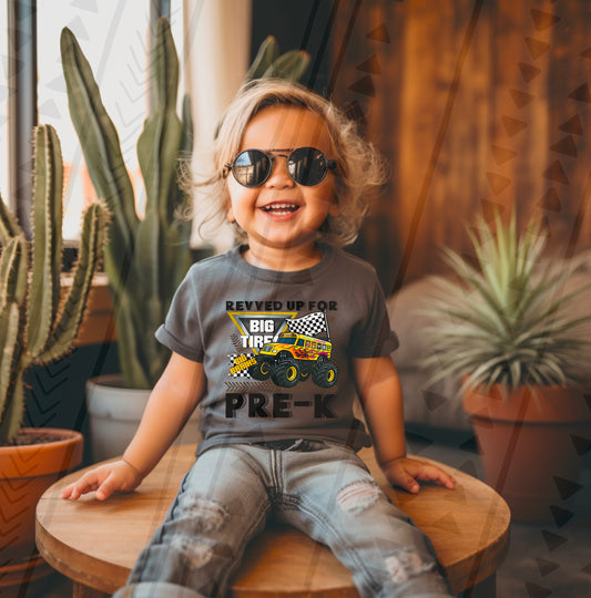 Big Tires Big Brains Classroom Crusher (Multiple Options) DTF Transfer