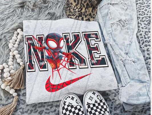 Spin Swoosh DTF Transfer