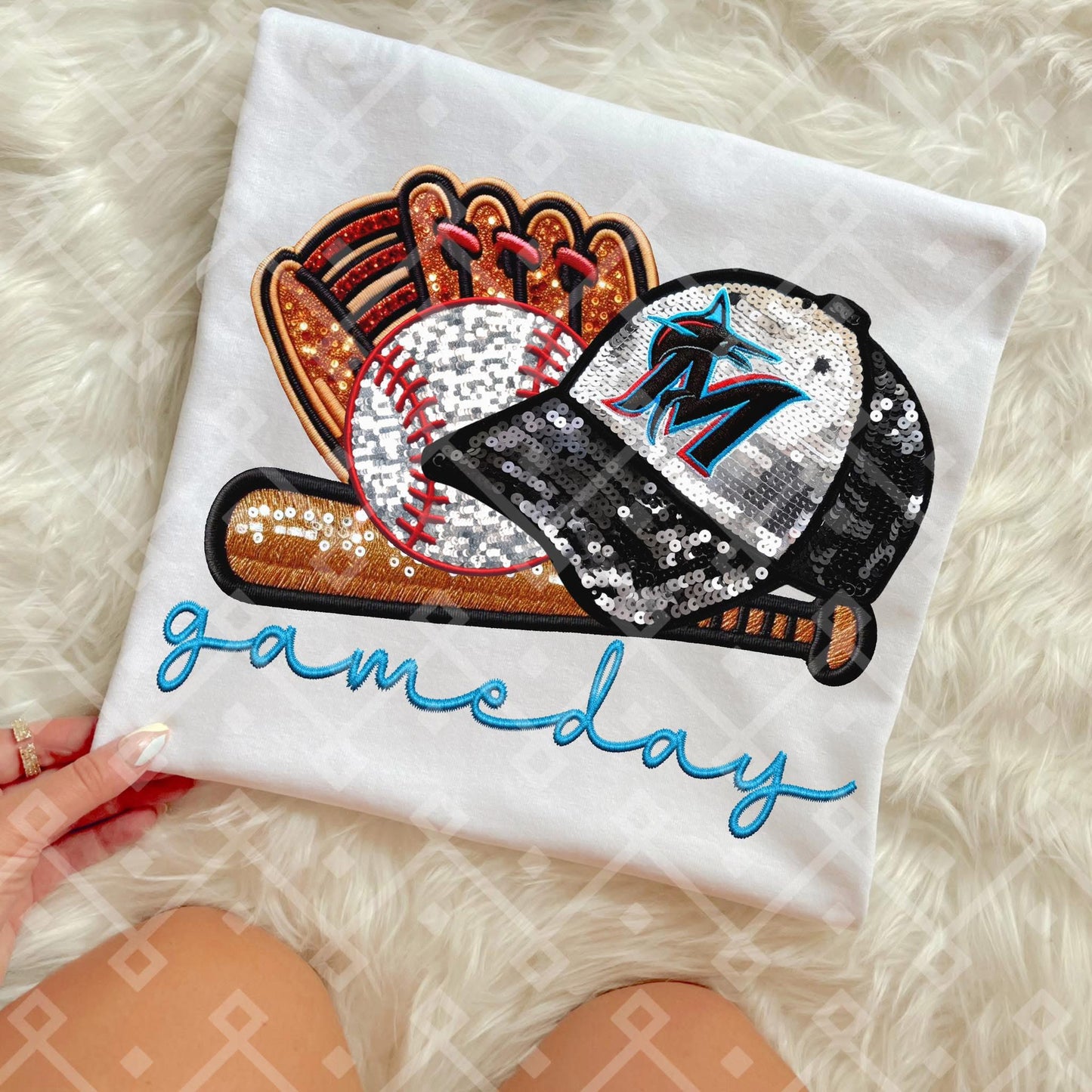 Marlins Game Day DTF Transfer