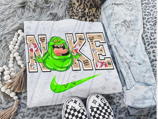 Slimer Swoosh DTF Transfer