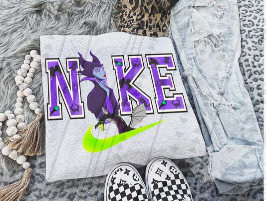 Malificent Swoosh DTF Transfer