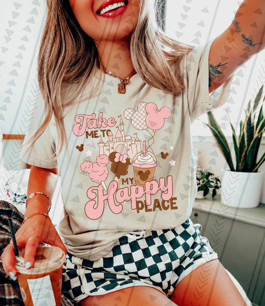 Take Me To My Happy Place DTF Transfer