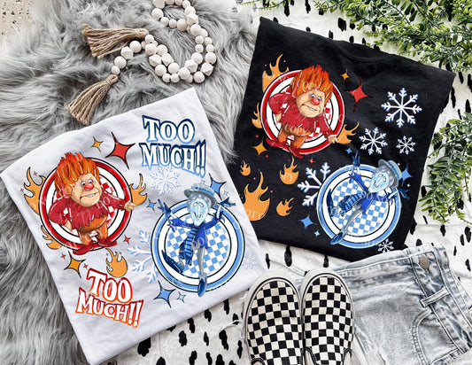 Too Much Miser DTF Transfer