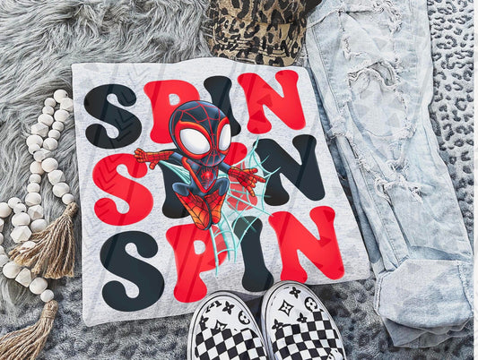 Spin Stacked DTF Transfer