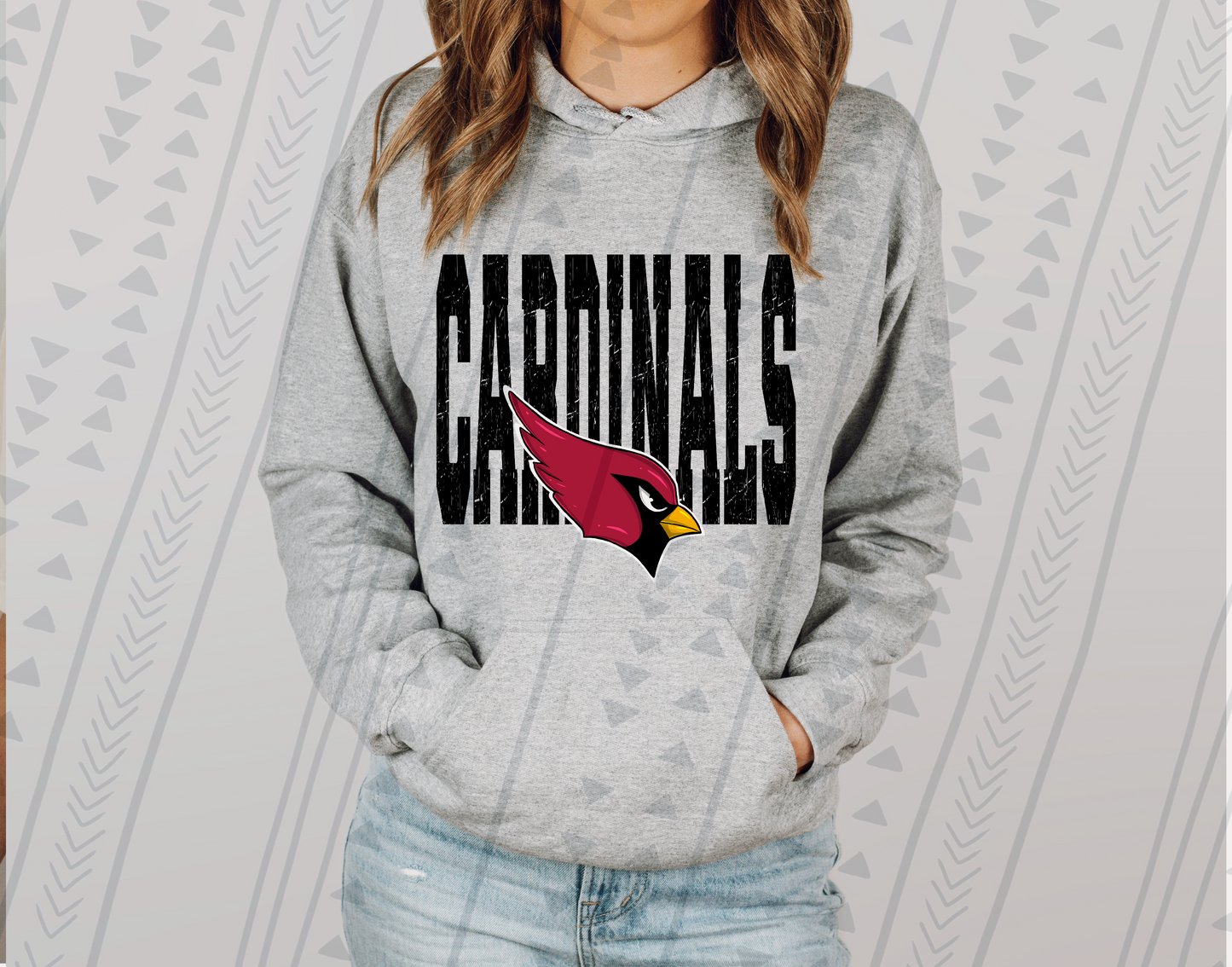Simple Distressed NFL (All 32 Teams) DTF Transfer