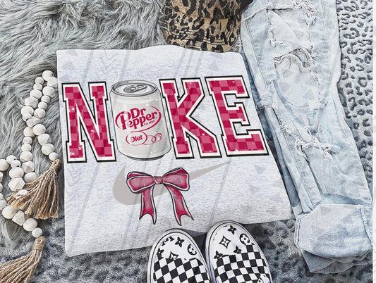 Diet DP Swoosh DTF Transfer