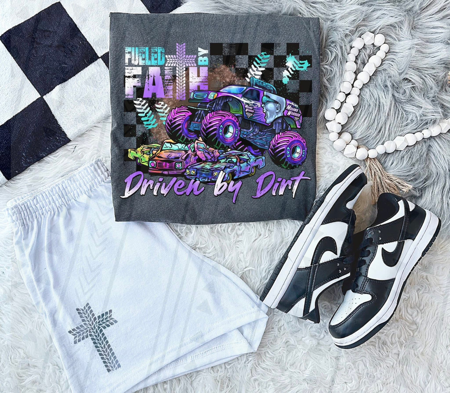 Fueled by Faith MJ DTF Transfer