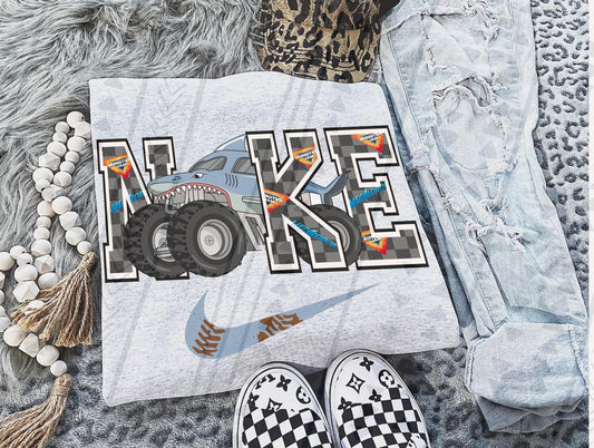 Megladon Truck Swoosh DTF Transfer