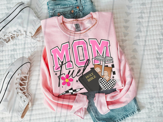 Mom Fuel - Bible DTF Transfer