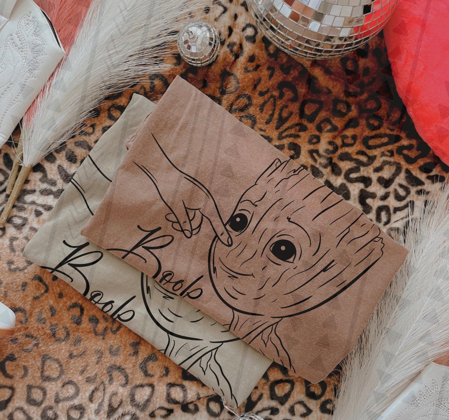 Boop Groot DTF Transfer