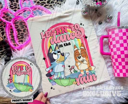 Dance In the Rain DTF Transfer