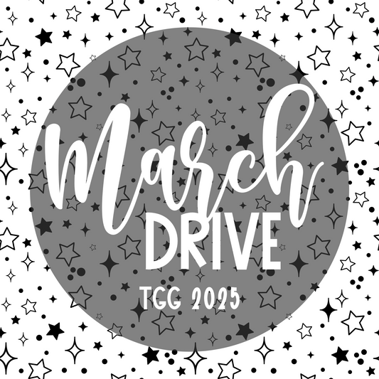 March 2025 Monthly Drive