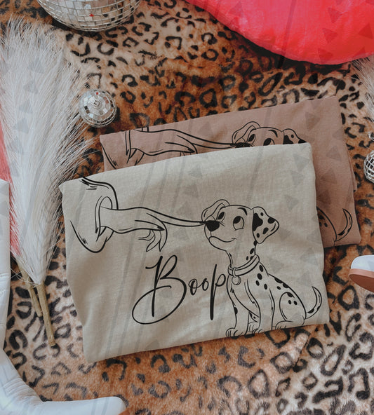 Boop Dalmatian DTF Transfer