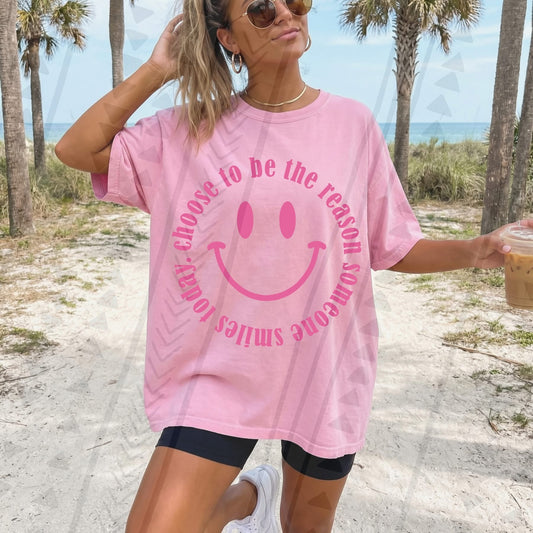 Reason Someone Smiles DTF Transfer