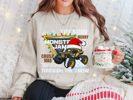 Treadin Through the Snow MJ DTF Transfer