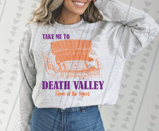 Take Me To Death Valley DTF Transfer