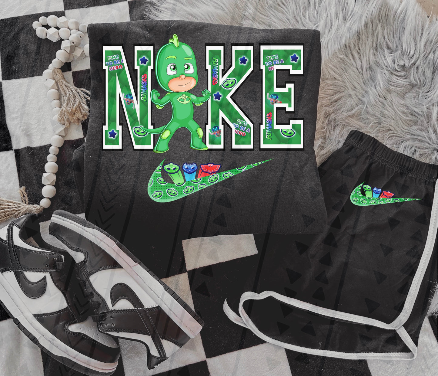 PJ Mask Swoosh DTF Transfer